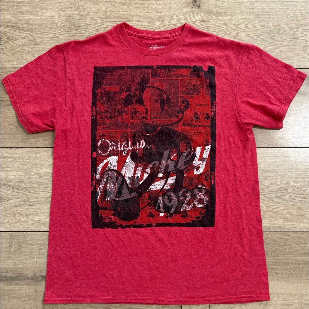 Disney Red Mickey Interior Print Tee